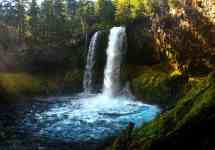 Redmond: waterfall, oregon, pacific northwest