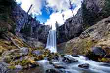 Redmond: forest, central oregon, tumalo falls